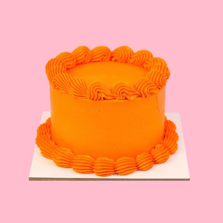 Orange Basic Cake