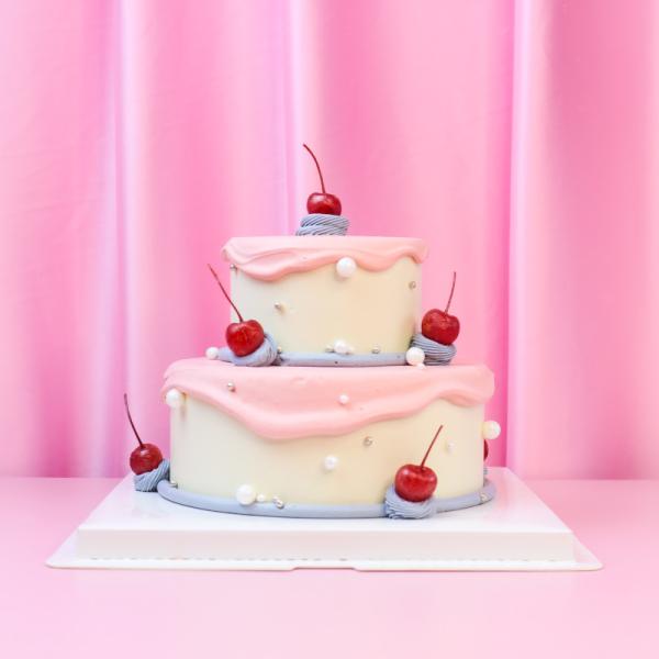 Sunday Cake -2 tier