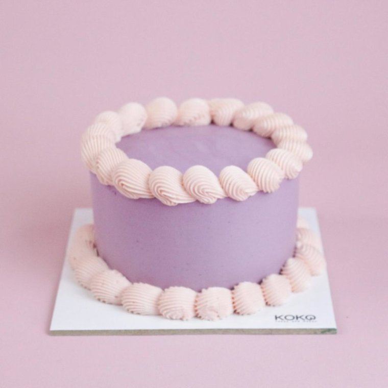 Purple Basic Cake