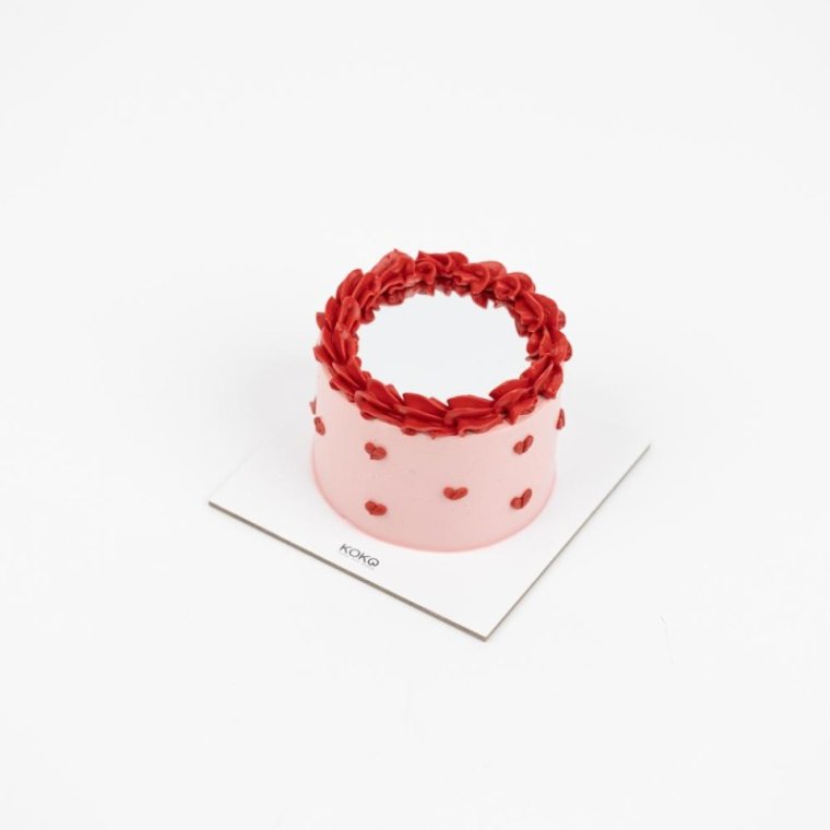 Mini Heart Selfie Cake