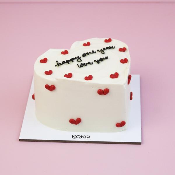 Hearts Cake