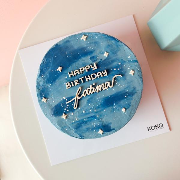 Bento Sparkling Sky Cake