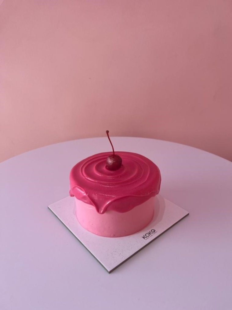 Bento Pink Sunday Cake