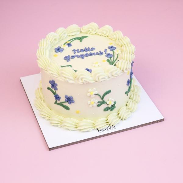 Bento Gorgeous Floral Cake