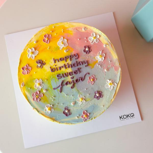 Bento Floral Dream Cake