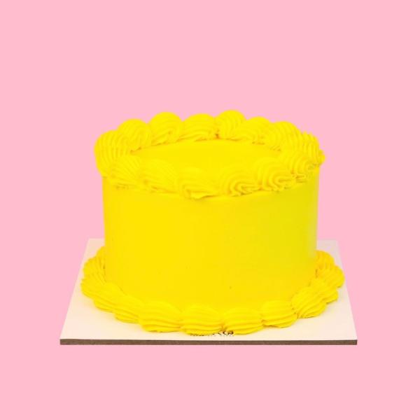 Bento Yellow Basic Cake