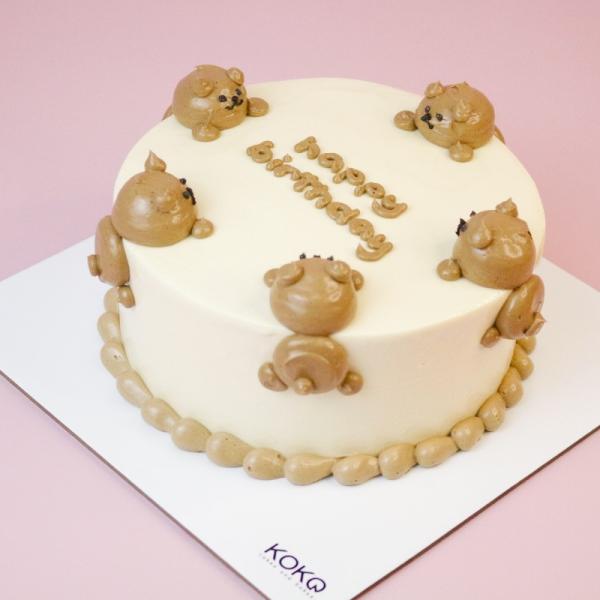 Bento Party Bear Cake