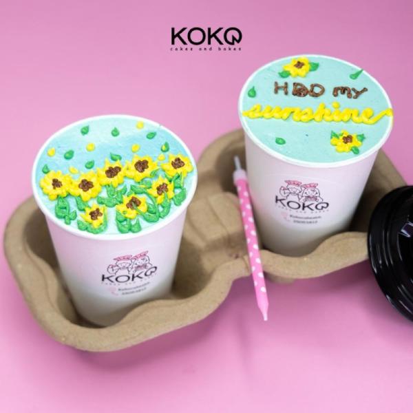 Cake cups to go (customizable design)
