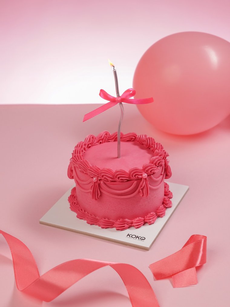 AWARENESS PINK VINTAGE 1KG CAKE