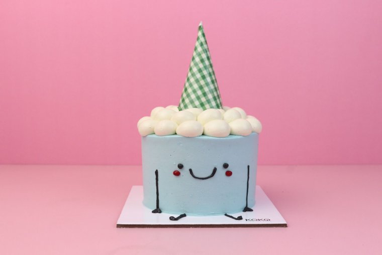 Bento Smiley Blue