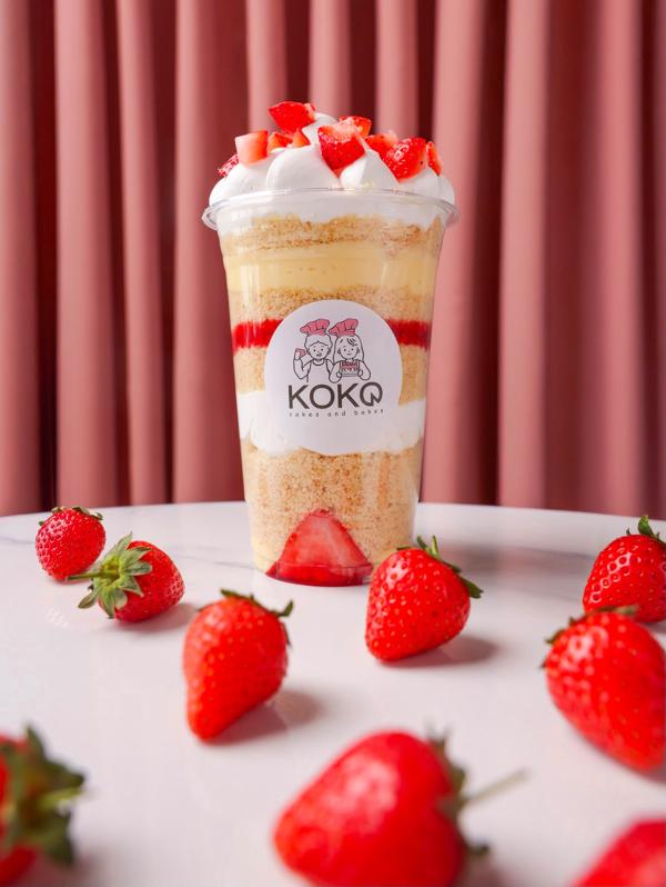 Strawberry Cakecups