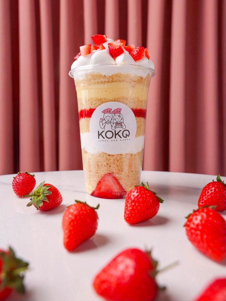 Strawberry Cakecups
